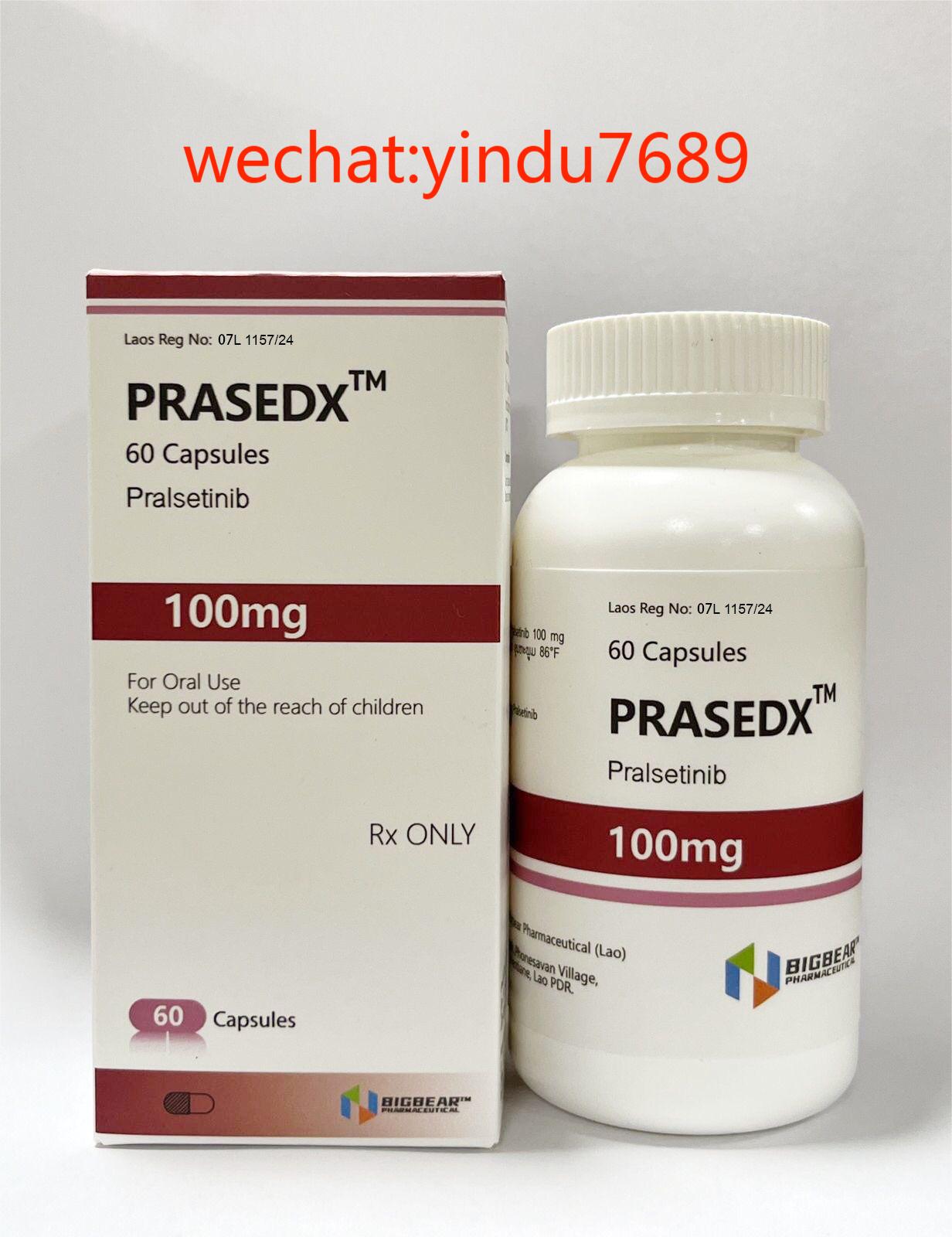 普拉替尼,PRASEDX,Pralsetinib,100mg