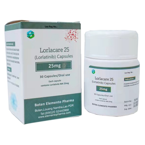 Lorlacare-25(Lorlatinib)劳拉替尼