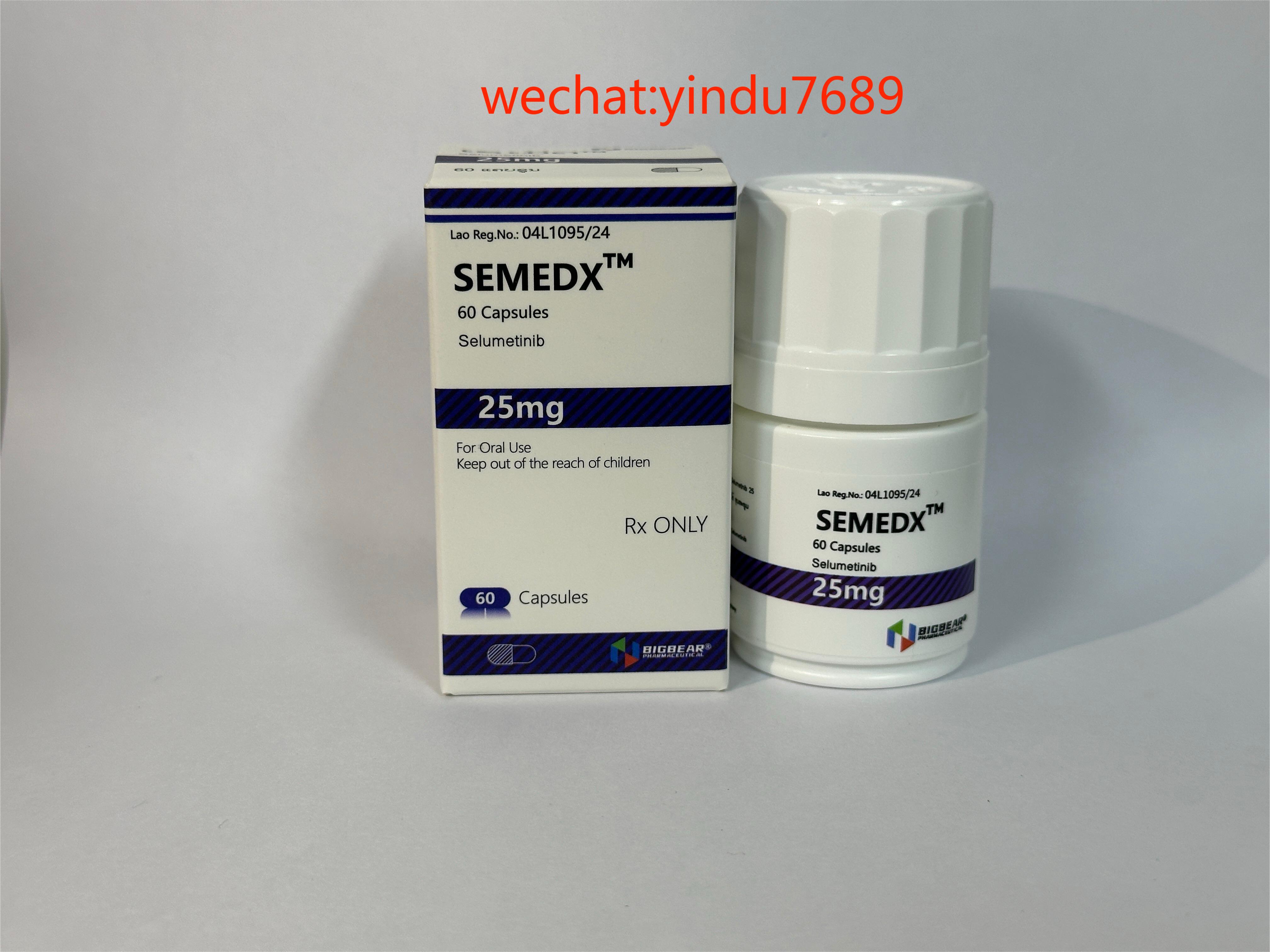 司美替尼,SEMEDX,Selumetinib,10mg/25mg