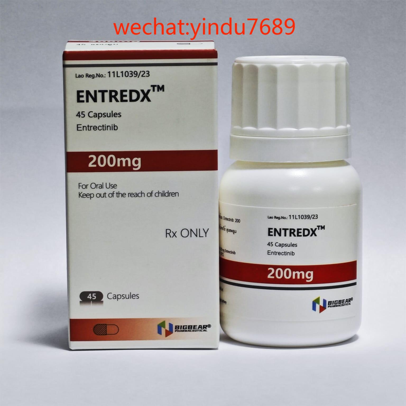 恩曲替尼，ENTREDX，Entrectinib 200mg