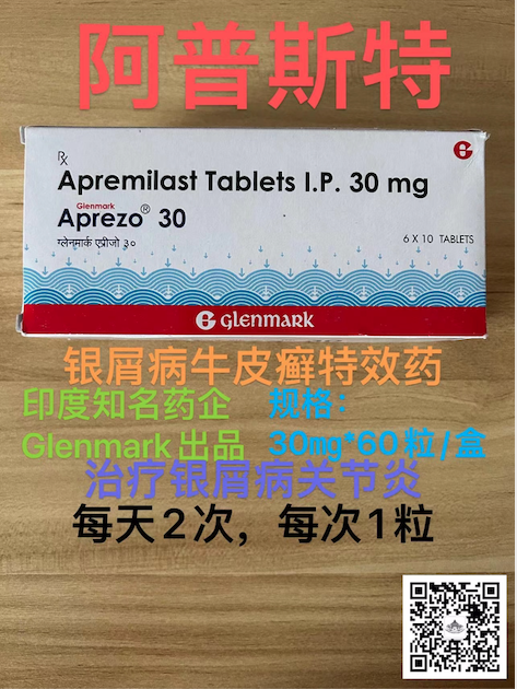 阿普斯特治疗患有严重合并症的银屑病患者