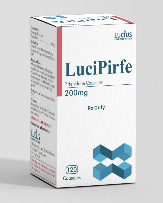 吡非尼酮（Pirfenidone）说明书-老挝卢修斯lucius