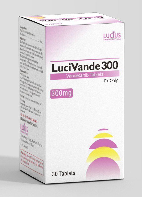 凡德他尼Vandetanib300mg说明书-老挝卢修斯lucius