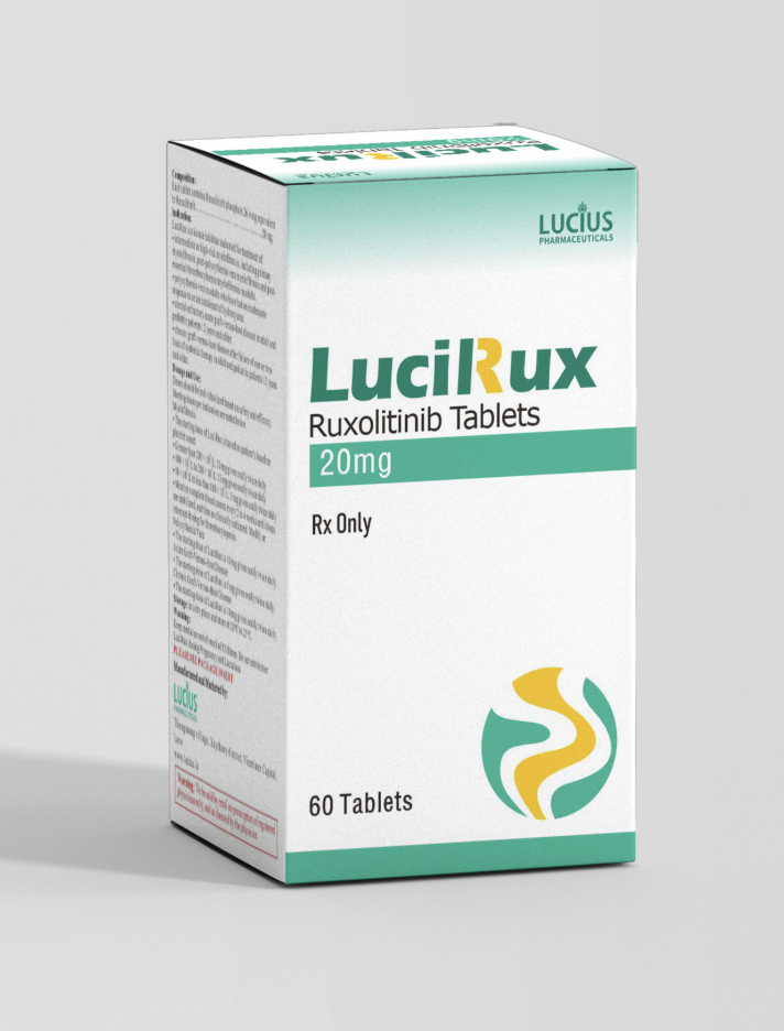 卢修斯(Lucius)芦可替尼(Ruxolitinib,商品名:Lucirux 20mg)