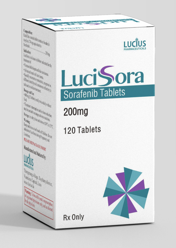 卢修斯lucius索拉非尼(lucisora)sorafenib适应症和用法用量