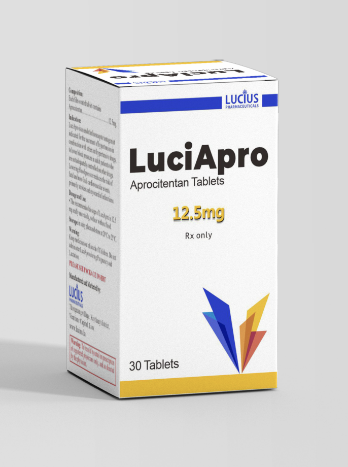 卢修斯lucius阿普昔腾坦（luciapro)Aprocitentan适应症和用法用量