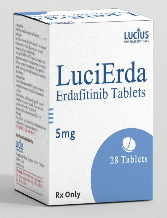 卢修斯lucius厄达替尼5mg(lucierda)Erdafitinib适应症和用法用量