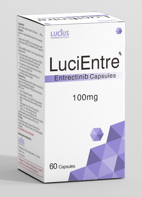 卢修斯lucius恩曲替尼100mg(lucientre)Entrectinib价格是多少?