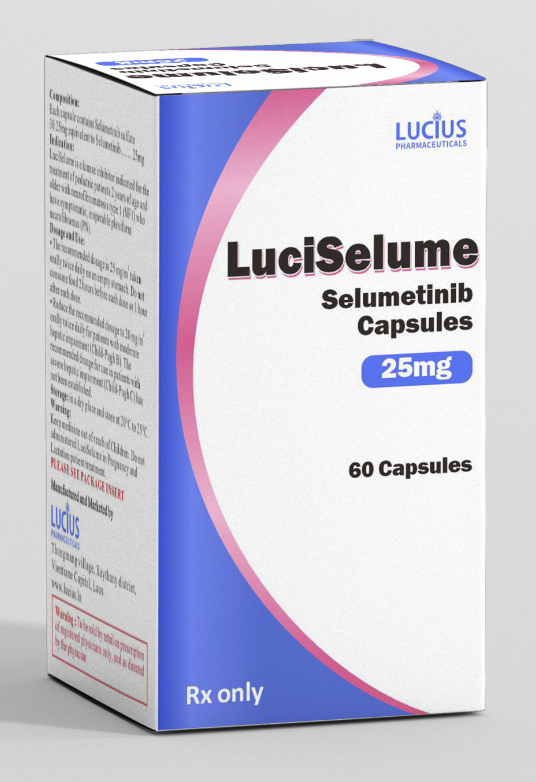 卢修斯lucius司美替尼25mg(luciselume)Selumetinib价格是多少?