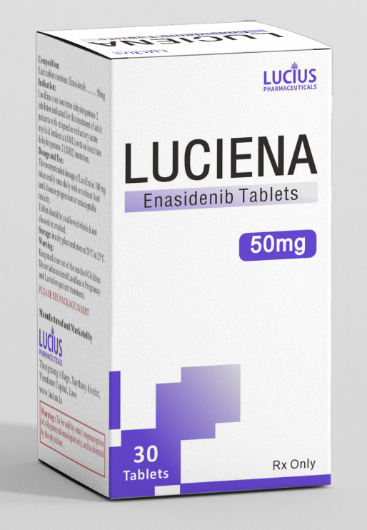 卢修斯lucius恩西地平(luciena)Enasidenib适应症和用法用量